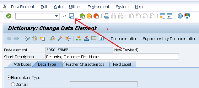 DATA ELEMENTS SAP ABAP