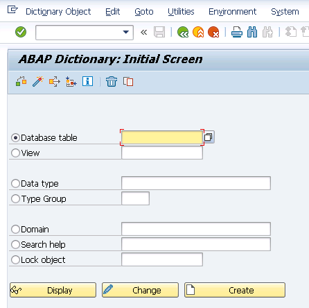 spot Bacteria Settlers Beginner guide to creating tables in SAP ABAP