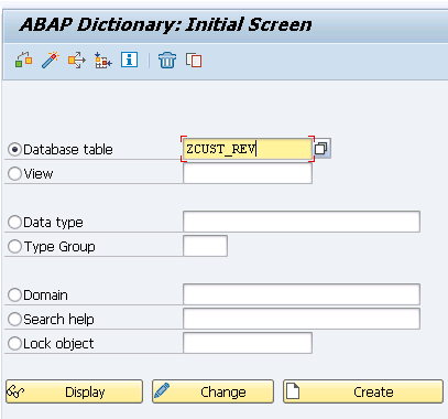 CREATE TABLE SAP BI ABAP SAP ABAP SAP BW ABAP