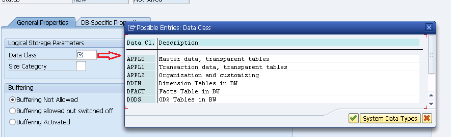 CREATE TABLE SAP BI ABAP SAP ABAP SAP BW ABAP CREATE TABLES