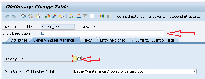 CREATE TABLE SAP BI ABAP SAP ABAP SAP BW ABAP