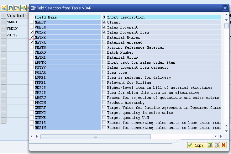 SAP ABAP VIEW skapa SAP ABAP VIEW skapa VIEW SAP ABAP