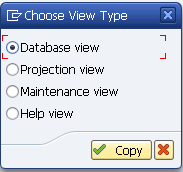 SAP ABAPビューの作成SAP ABAPビューの作成ビュー SAP ABAP