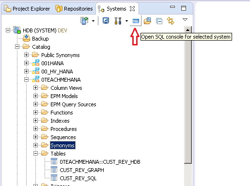 SAP HANA SQL SCRIPT INSERT STATEMENT