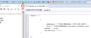 SAP HANA HDB TABLE DATA LOAD FLAT FILE CSV LOAD HDBTI