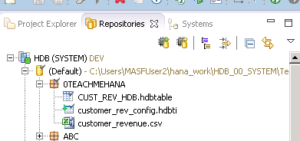 SAP HANA HDB TABLE DATA LOAD FLAT FILE CSV LOAD HDBTI