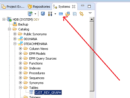 SAP HANA TABLE SQL SCRIPT TABLE