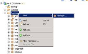 SAP HANA HDB TABLE HDBTABLE CREATE HDB TABLE