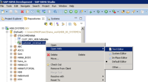 SAP HANA HDB TABLE DATA LOAD FLAT FILE CSV LOAD HDBTI