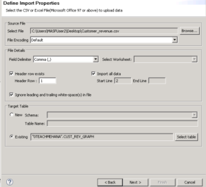 SAP HANA FLAT FILE UPLOAD CSV UPLOAD TO SAP HANA