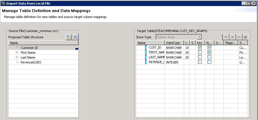 SAP HANA FLAT FILE UPLOAD CSV UPLOAD TO SAP HANA