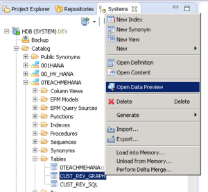 SAP HANA FLAT FILE UPLOAD CSV UPLOAD TO SAP HANA