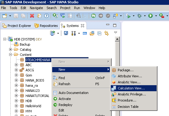 SAP HANA GRAPHICAL CALCULATION VIEW GRAPHICAL CALCULATION VIEWS