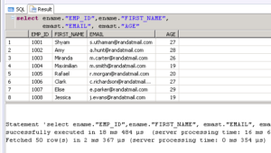 HANA SQL SELECT Statement Part 9