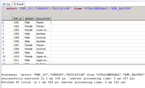 SQL Basics part1- SELECT DISTNICT