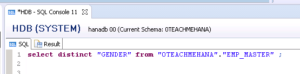 SQL Basics part1- SELECT DISTINCT