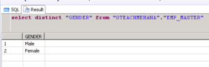 SQL Basics part1- SELECT DISTINCT