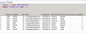 SQL SELECT Statement with WHERE LIKE