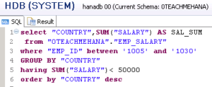 SELECT from WHERE GROUP BY HAVING ORDER BY