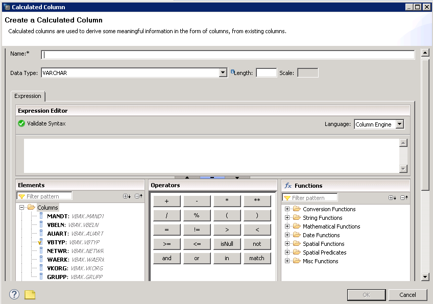 SAP HANA CALCULATED COLUMN CALCULATION VIEW GRAPHICAL VIEW