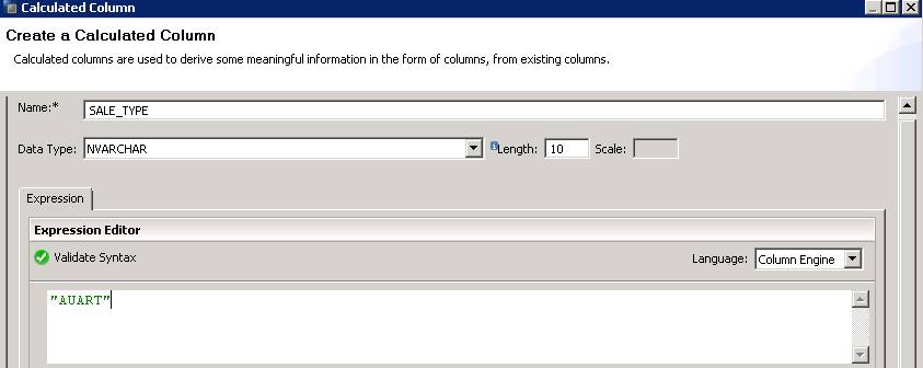 SAP HANA CALCULATED COLUMN CALCULATION VIEW GRAPHICAL VIEW