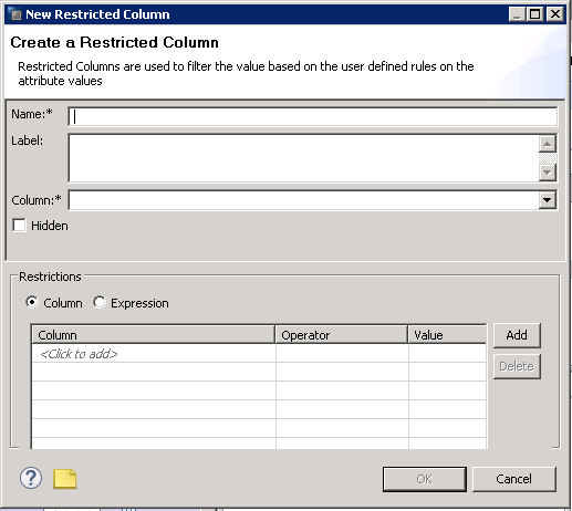 SAP HANA RESTRICTED COLUMN CALCULATION VIEW