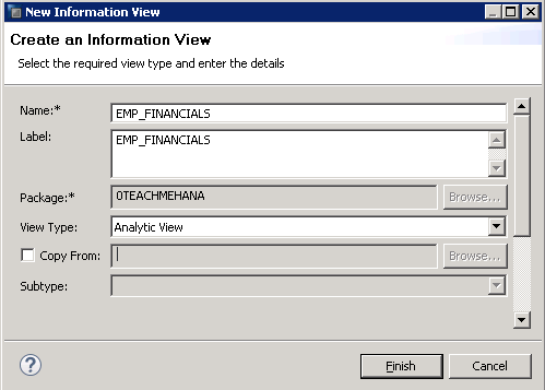 SAP HANA Analytic view SAP HANA Tutorial