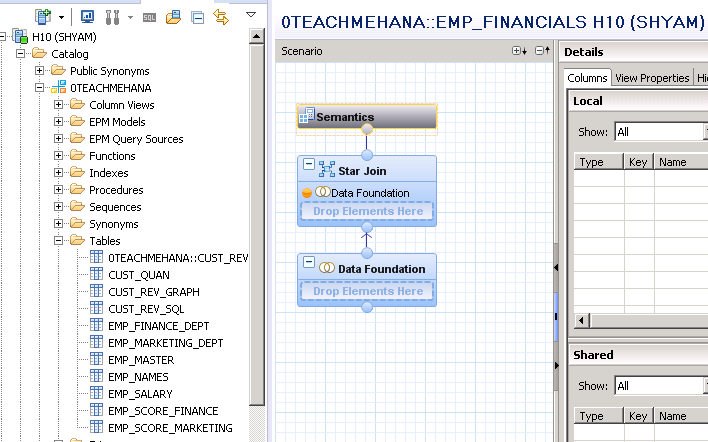 SAP HANA Analytic view SAP HANA Tutorial