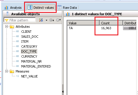 SAP HANA Scripted Calculation View Filters 