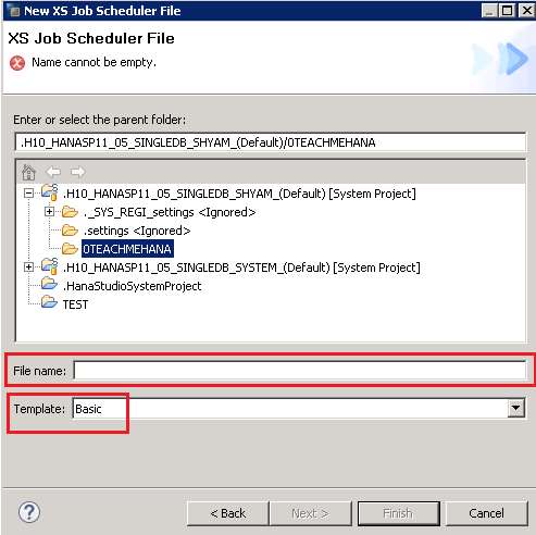 SAP HANA XS Job - SAP HANA Tutorial