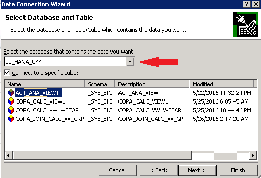 MS Excel on HANA Reporting